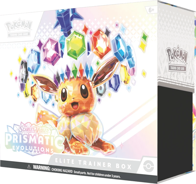 Scarlet and Violet Prismatic Evolutions Elite Trainer Box