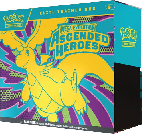 Mega Evolution Ascended Heroes Elite Trainer Box